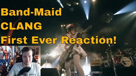 BAND MAID CLANG Live In Tokyo Jrock First REACTION YouTube