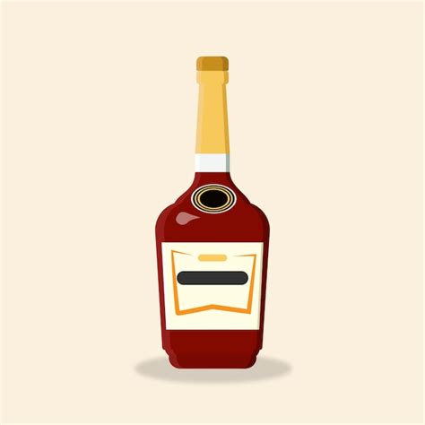 Premium Vector Wine Bottle Vector