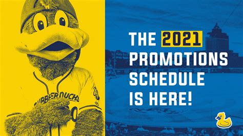 Akron Rubberducks Promotions Rubberducks