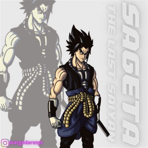 Vegeta And Shadow Fusion