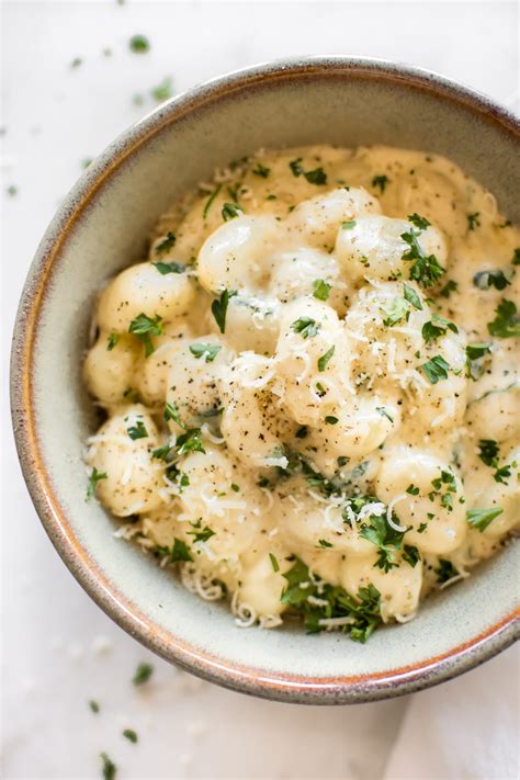 15 Minute Creamy Alfredo Gnocchi • Salt And Lavender