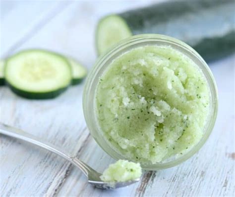 Diy Cucumber Facial Scrub For Dry Skin V Beautify