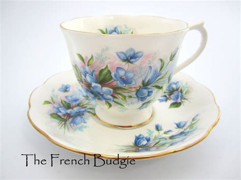 Royal Albert Blue Flower Teacup And Saucer Mini Tea Set Tea Cup Set