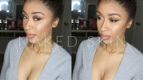 Urban Decay Naked Skin Review Demo Natural Looking Foundation YouTube