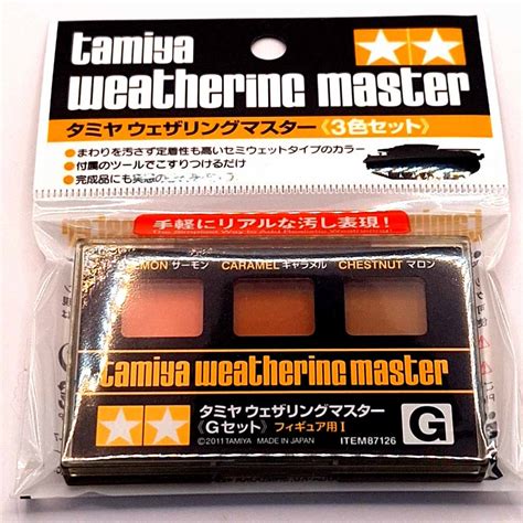 Tamiya 87126 Weathering Master G Set For Figures Brooks Models