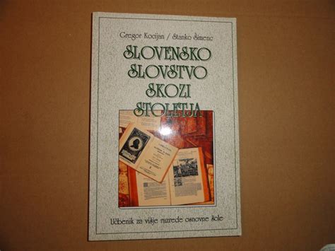 Slovensko Slovstvo Skozi Stoletja Gregor Kocijan Stanko Imenc