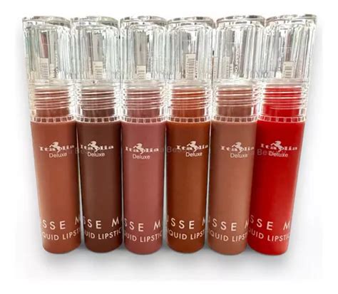 Set Piezas Italia Deluxe Liquid Mousse Matte Lipstick