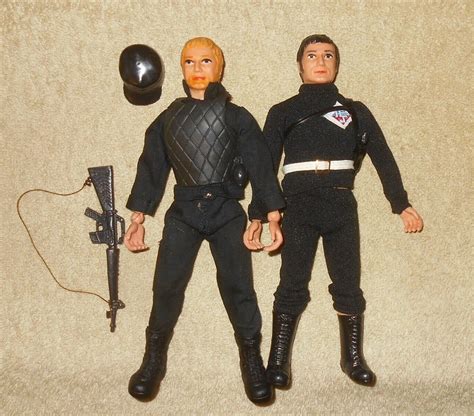 Vintage 1970s Mego Action Jackson Figure Lot Ljn Swat Ebay