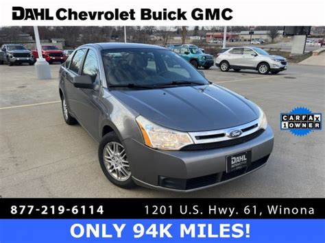 Pre Owned 2011 Ford Focus Se 4d Sedan In Onalaska 5p17881 Dahl Honda