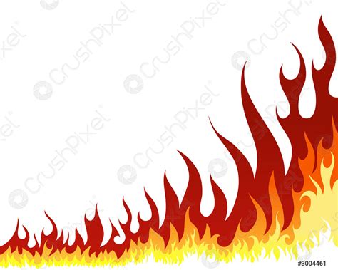 Fire Background Stock Vector Crushpixel