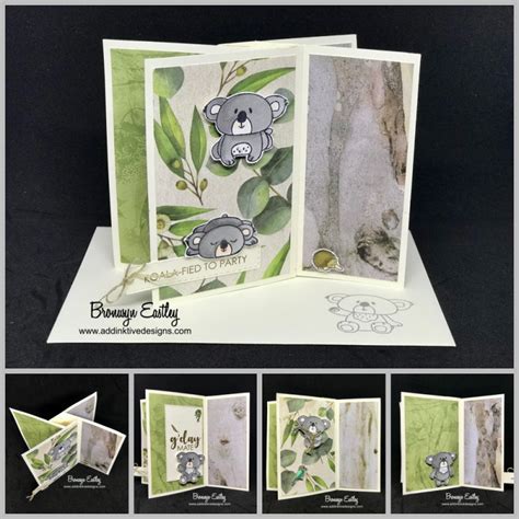 G Day Mate Pinwheel Koala Card By BronJ At Splitcoaststampers