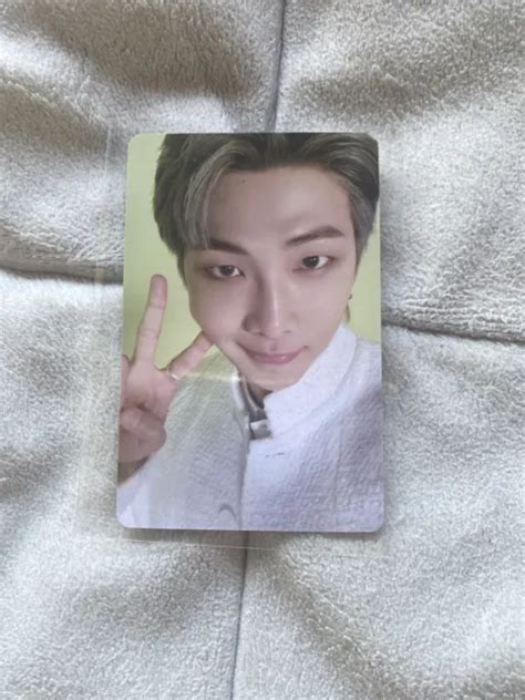 BTS OFFICIAL 2021 Festa Calendar Photocard Namjoon RM Rare UK EUR 11 53