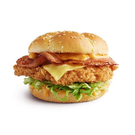 Zinger® Bacon And Cheese Burger Burgers Kfc Menu