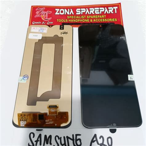 Jual Lcd Samsung A20 Oled Incell Small Glass Braderpartsincell Big Glassincellframe