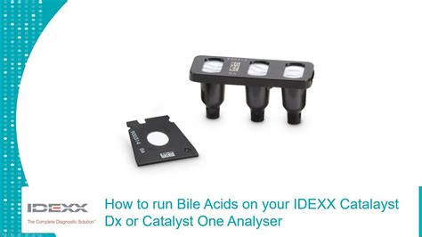 How To Run The New Idexx Catalyst Bile Acids Test Youtube