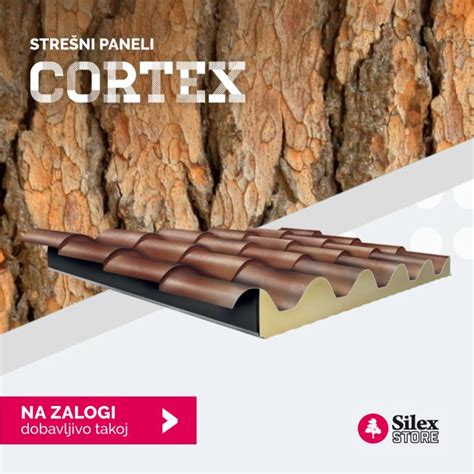 2 Klasa StreŠnik Z Izolacijo Silex Cortex Pur 80mm