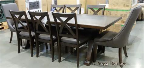 Thomasville Abril 9 Piece Dining Set Costco Sale Frugal Hotspot