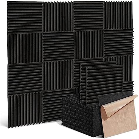 Mousse Acoustique Pyramide Pack Mousse Acoustic Pour Podcasting