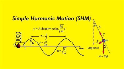 Simple Harmonic Motion Mass Spring System Youtube