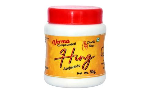 Verma Compounded Asafoetida Hing Jar G Strongest Compounded Pure