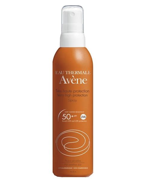 Spray Pour Le Corps Très Haute Protection Avène 50 Crèmes Solaires