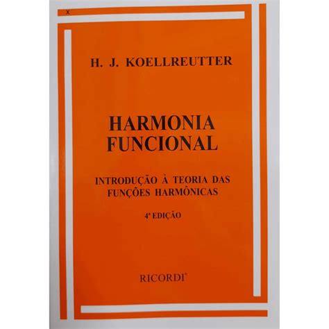 Harmonia Funcional H J Koellreutter Rb Leimar Musical