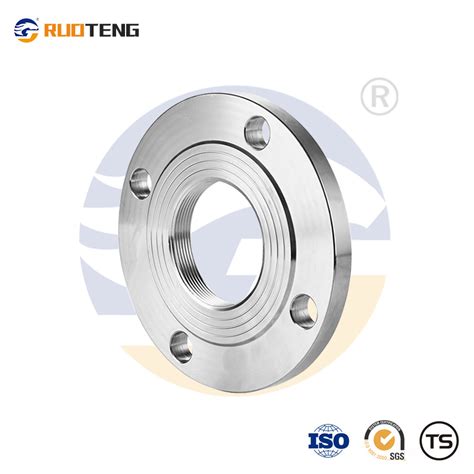 Ruoteng Threaded Flange F304 F304L F316 316L ASME B16 5 Stainless