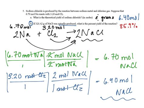 Limiting Reagent Stoichiometry Example Pre Ap Chemistry Showme