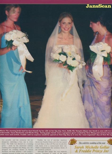 Wedding - Sarah Michelle Gellar Photo (341312) - Fanpop