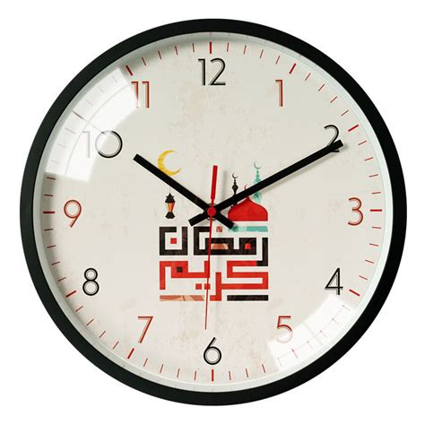 Prayer Watch Muslim Islamic Religious Azan OEM Custom Masjid Wall Clock