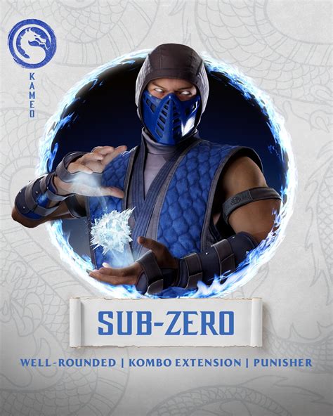 Official Kameo Sub Zero Render Rmortalkombat