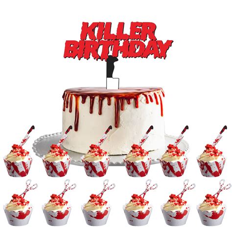 Buy Have A Killer Birthday Party Cake Topper And Halloween Birthday