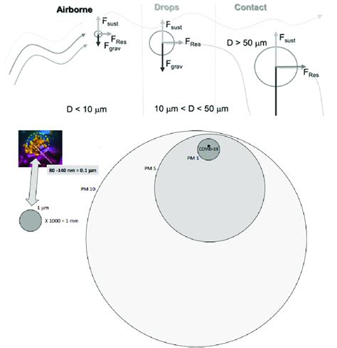 Typical Particle Trajectory For Air Particles Relative To Their