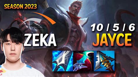 Hle Zeka Jayce Vs Zoe Mid Kr Ranked Youtube