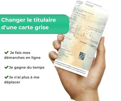 Quels Documents Pour Changer Le Titulaire D Une Carte Grise Hot Sex