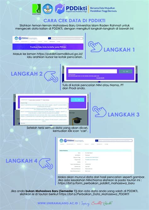 Cek Data & Perbaikan Data Mahasiswa di PDDIKTI - Biro Administrasi Akademik