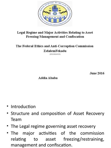 Asset English Pdf Confiscation Money Laundering