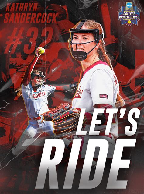 College Softball Player Promo Design on Behance