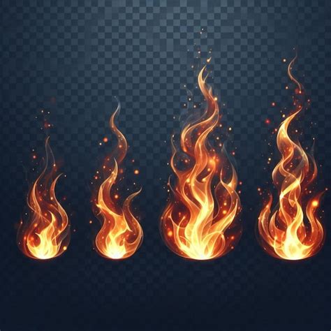 premium photo  fire flames   flame   dark background