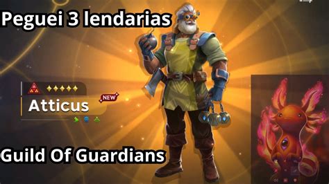 Guild Of Guardians Peguei Lendarias Em Live Uhuh Bora Trocar Aquela