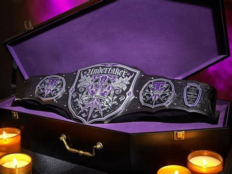 Undertaker WWE Legacy Title Belt | FighterXFashion.com