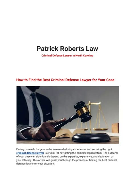 Ppt How To Find The Best Criminal Defense Lawyer For Your Case Powerpoint Presentation Id