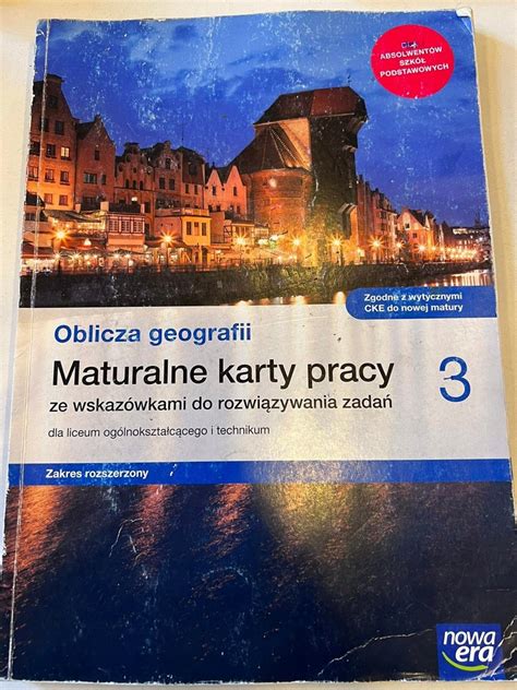 Oblicza Geografii Maturalne Karty Pracy Nowa Era