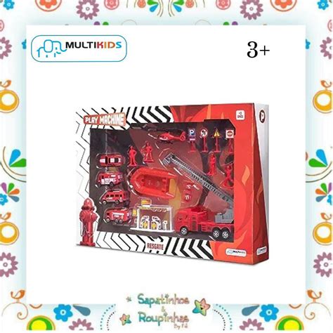 Brinquedos Da Multikids - Multikids - Play Machine Bombeiros Resgate 3+ - Sapatinhos & Roupinhas ...