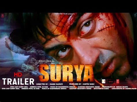 SURYA Official Teaser Trailer Sunny Deol Ravi Kishan M Padma