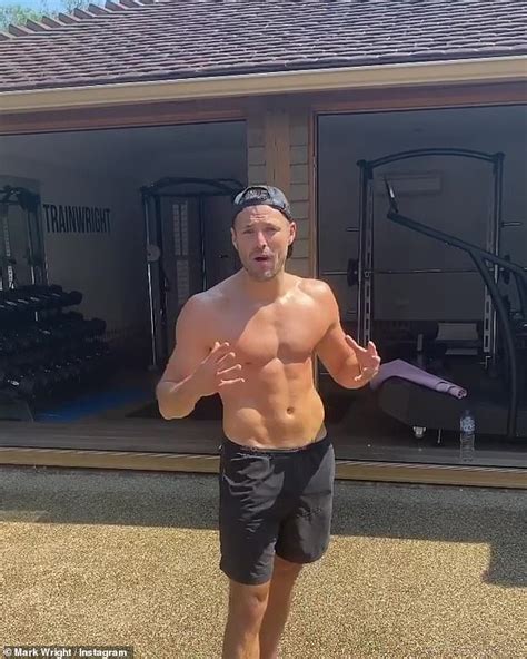 Mark Wright shows off his abs after shirtless workout - ReadSector