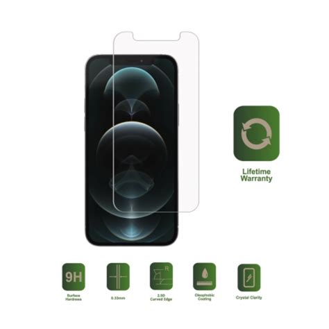 iPhone 12 mini Glass Screen Protector (HD Clear) - Premium Shieldz