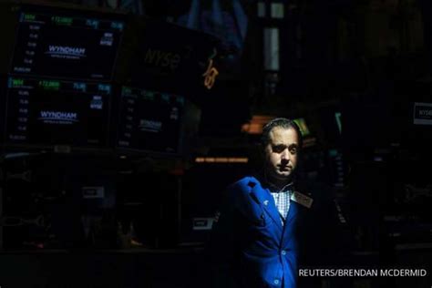 Indeks Utama Wall Street Memerah Di Tengah Sentimen Kenaikan Suku Bunga