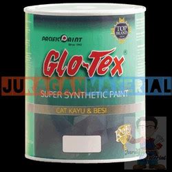 Jual Cat Minyak Kayu Dan Besi Glotex 1L Putih Jakarta Pusat