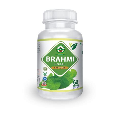 Chandigarh Ayurved Centre Brahmi Capsules 60 Uses Benefits Price